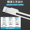 New Three Needle Abd Five Line Flat Lock Machine Retaining Gauge Material Flat Seaming Machine Adjustable Sewing Machine Gauge T