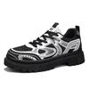 Men Casual Sneakers Shoes Anti-slip Low-top Outdoor Sports Shoes Men Lace-up Comfortable Breathable Sport Men Shoes