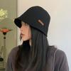Women's Irregular Brim Bucket Hat Solid Color Foldable Sun Visor Soft Panama Fisherman Cap New