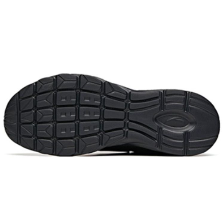Anta Tênis de Corrida Confortável com Absorção de Choque Antiderrapante Durável Cano Baixo Masculino sneaker Preto 912145523-1