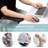 Ergonomic Adjustable Desktop Armrest  Desktop Arm Support Extension Rack PU Memory Cotton Panel  Black