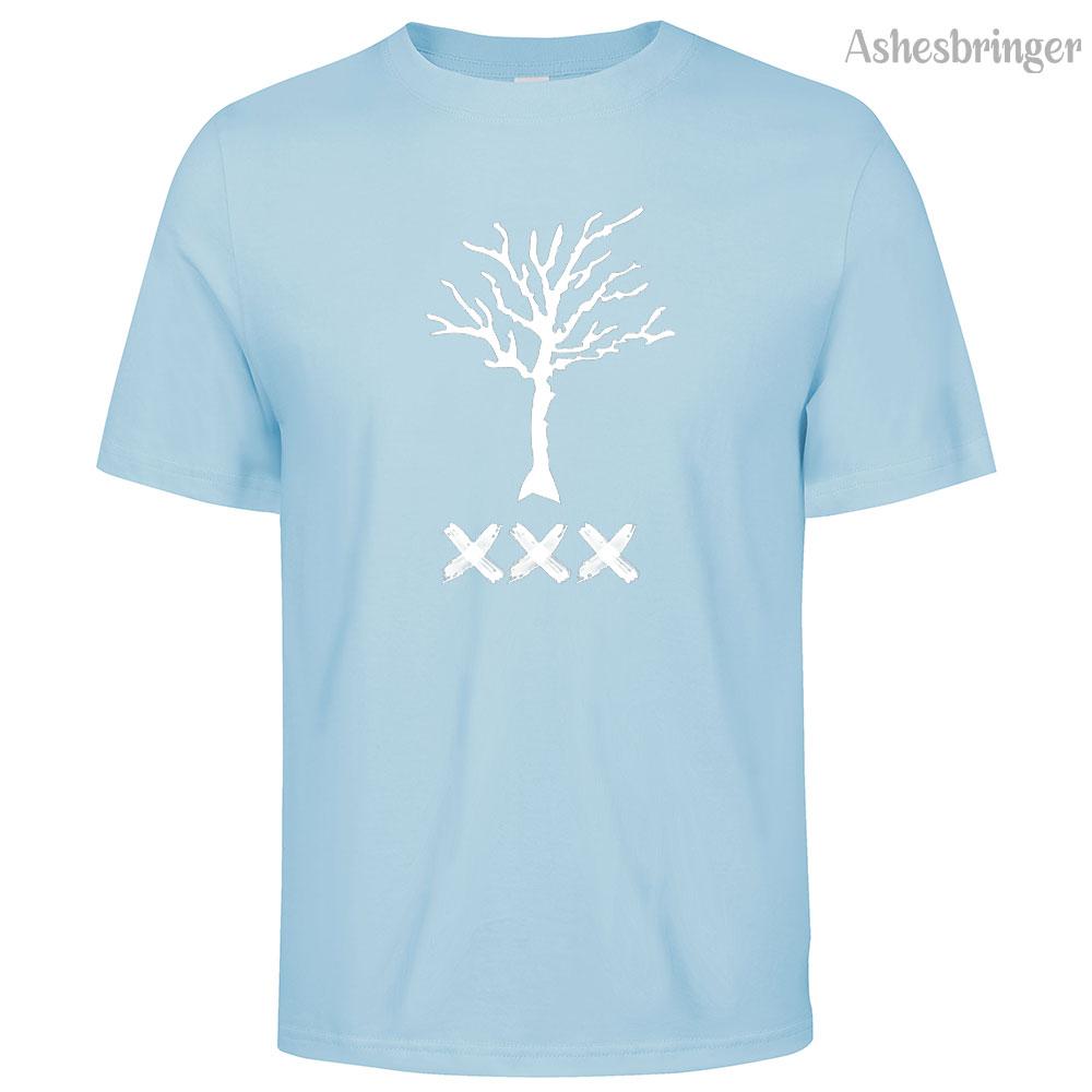 Camiseta de Algodão Masculina XXXTENTACTION Gola Redonda Casual Estilo de Rua Moda Tops Respiráveis para Homens e Mulheres