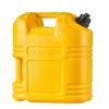 Fuel Container, 19 L, Gas Tank with Spout & Clear Scale, 15 L/min Max Flow Rate, Secure & Leak-proof, Portable Flat Fluid Container for Most Cars
