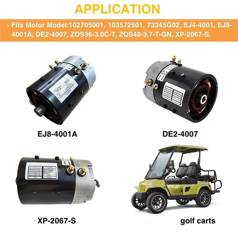 Superior-102186101 73120-G15 Golf Cart ADC Motor Kohlebürstenhalterung Für EZGO Electric TXT 640 835 Club Car 48V 3,3PS Motor