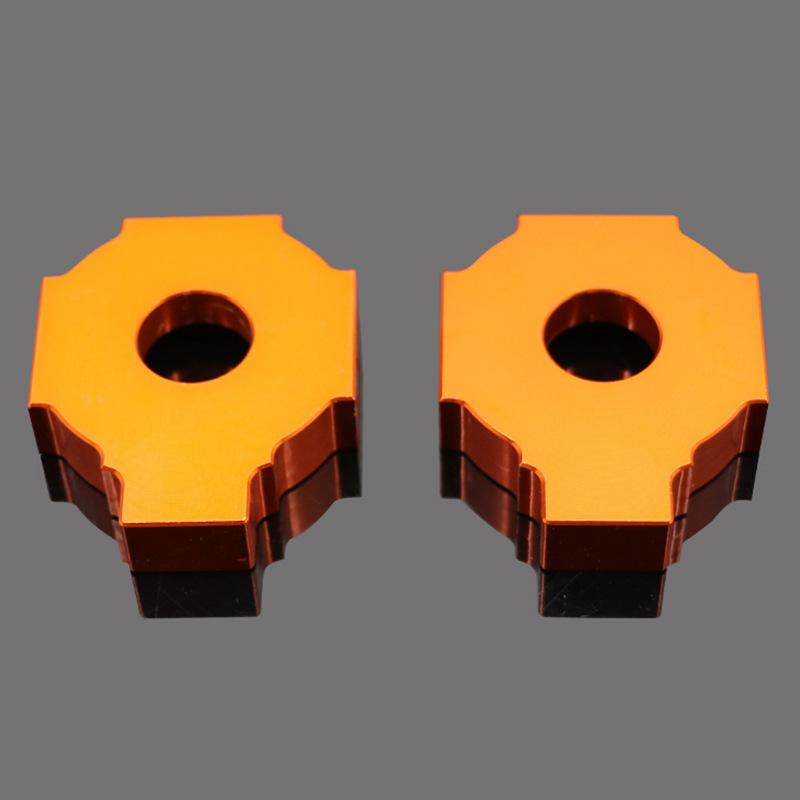 Motorcycle Parts Adjuster Tensioner Chain Adjustment Block Slider FOR KTM DUKE200 390 990 Rear Fork Adjuster Screw