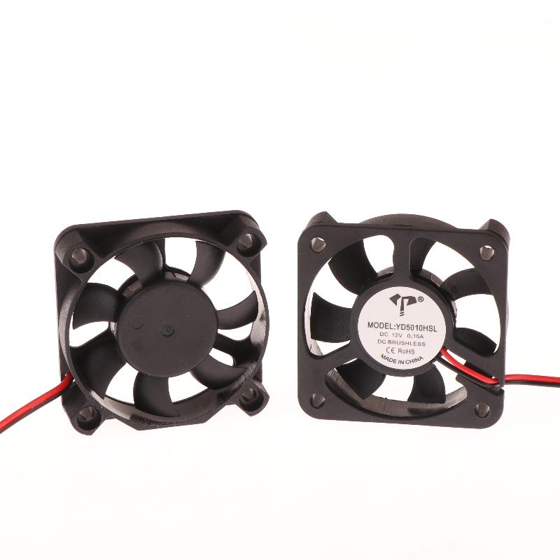1/3PCS Hydraulic Bearing 5V 12V 24V 3D Printing Car Light Aromatherapy Machine DC Cooling Fan 5010mm DC Fan