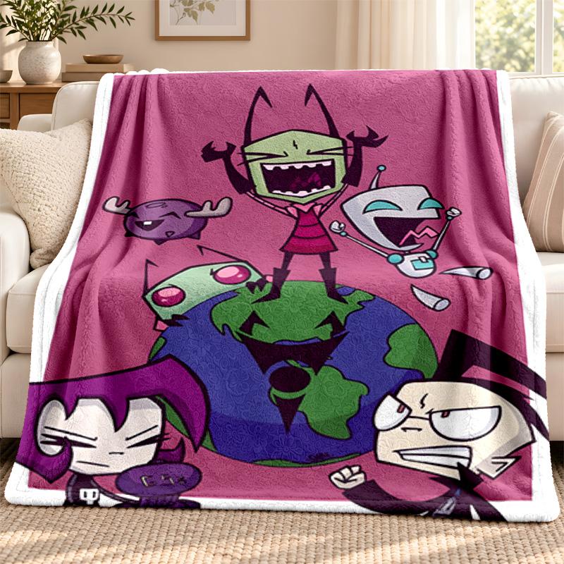 Gir blanket Flannel Blanket Soft Cozy Plush Throw for Sofa Bed Lightweight Home Decoration Outdoor camping