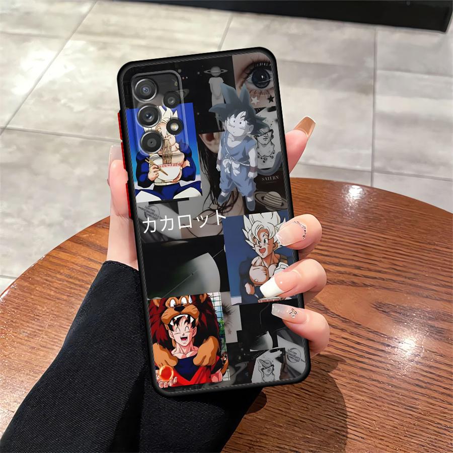 

Case for Samsung Galaxy A06 Note 20 Ultra 10+ 9 8 A14 A13 A12 A70 A05 A30 A50 A15 A16 Back Phone Cover Dragon Ball Logo Goku Galaxy Note8