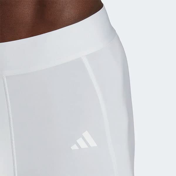 Adidas Techfit Aero Lady Short Tights for White Sizes Soccer, Men's EVL52, (HP0611), J/XS