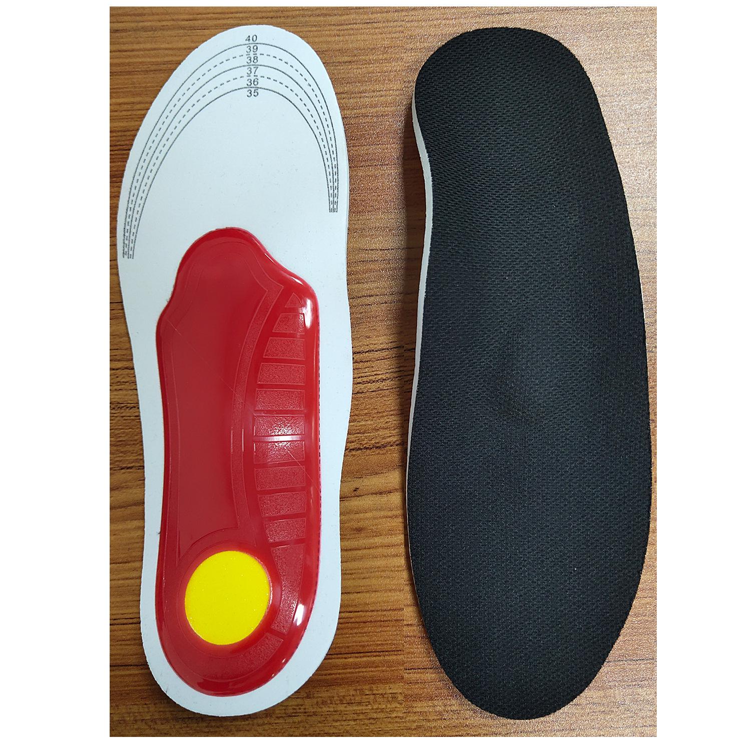 

Спортивная стелька с поддержкой свода стопы и амортизацией для мужчин и женщин — Дышащая и влагоотводящая для бега и баскетбола S: 35-40