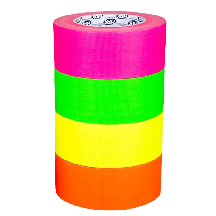 Gaffer 6100 Fluorescent Marking Tape 50Mm X 25M, Fabric, Waterproof