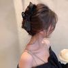 Hepburn Style Bow Hairpin Women's High-end Sense Exquisite Grab Clip Hair Shark Clip Large Hair Accessories Headgear