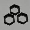 3PCS Wall-Mounted Wall Hanging Rack Nordic Style Geometric Storage Rack  Home Decor