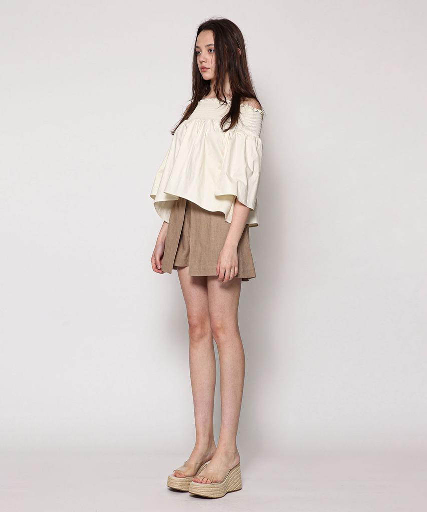 02ARMOIRE Karina Shorts _ Beige