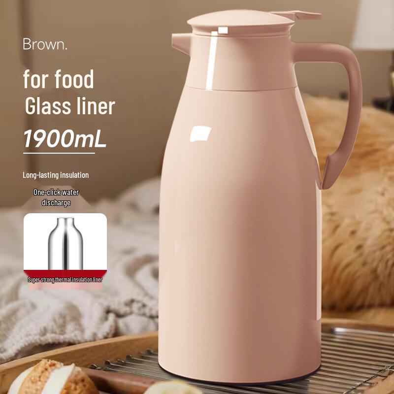 Large Capacity Smart Thermos Flask for Household Use