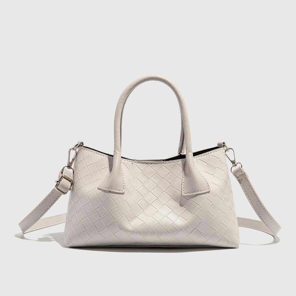 IELGY Messenger Woven Fashion Tote Bag Vacation Style Portable Vegetable Basket Bag