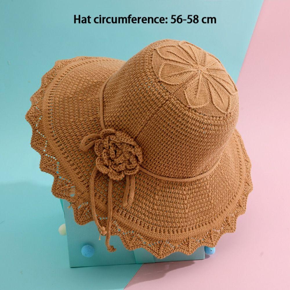 Foldable Sunshade Hat Big Brim Bucket Hat Fashion Fisherman Hat Outdoor