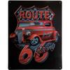 Vintage USA Route  Metal Tin Signs Wall Art Posters  Aluminum Plaque Sign for Garage Cafe Living Room Club Bar Decoration