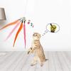 Plüsch Katze Spielzeug Zubehör Würmer Ersatzkopf Lustiger Katzenstab Haustierspielzeug 5/10/6/11 Stück