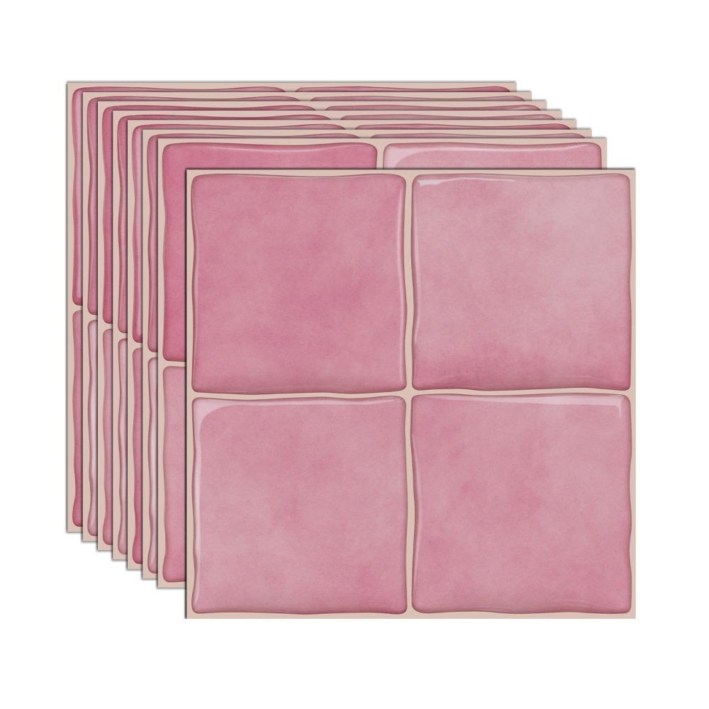 Lightweight Self-adhesive wallpaper Waterproof DIY Backsplash Tiles Indoor Decoration
