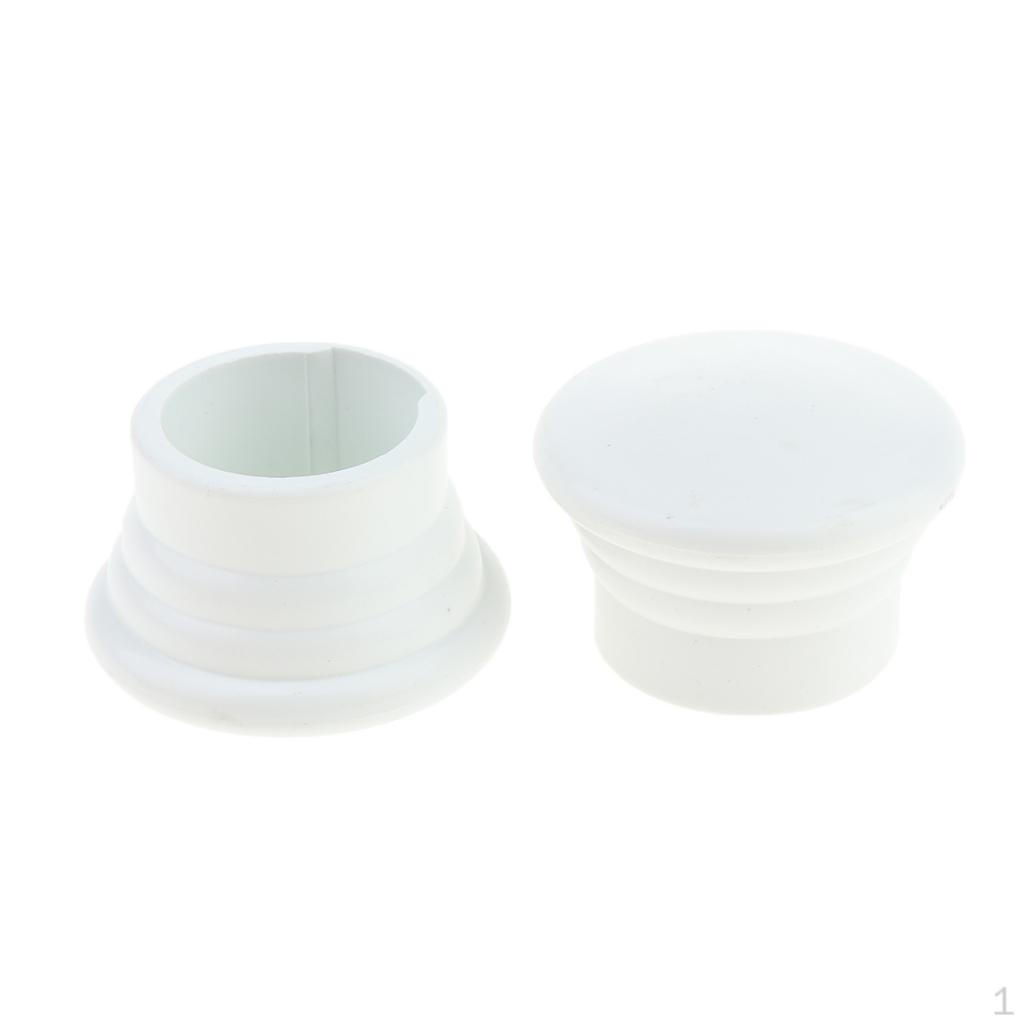 💰Kaufe 2Pcs Curtain Rod Cap Finials Fit für 1,1 Zoll Durchmesser Rod
