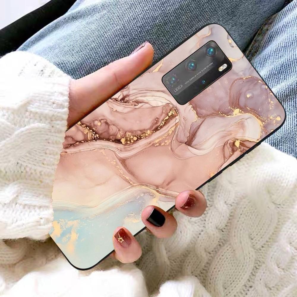 Fashionable Marble Print Phone Case For Huawei P 8 9 10 20 30 40 50 Pro Lite Psmart Honor 10 lite 70 Mate 20lite