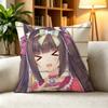 Nekopara Sweet Cafe Cat Maid Cute Slice Of Life Anime  Pillow Case Square DoubleSided Sofa Cushion Cover Bedroom Bedside Pillow