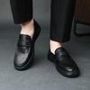 Breathable Hollow Soft Leather Loafers Shoes for Men Classic Original High Quality Fashion Common Comfortable Man Casual  Shoe