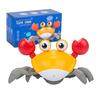 Cross-Border Children's Electric Crawling Crab Toy with Obstacle Avoidance