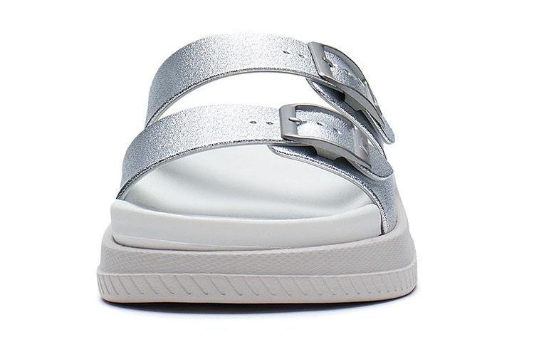 Women's Slippers Li-Ning Li Ning Clap EVA Slide Slippers Women's Silver