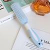 Elastic Air Cushion Paddle Comb - Ideal for Straight, Curly, and Salon Hair Styling