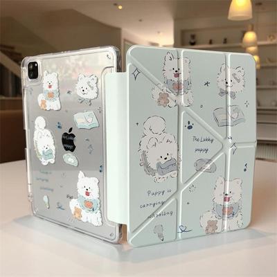 Y-Fold Tablet Case for IPad A16 11th 11 10th 9th 8th 7th Generation Cover for Air 6 7 5 4 3 2 1 Pro 11 Inch 2024 2025 Case Funda