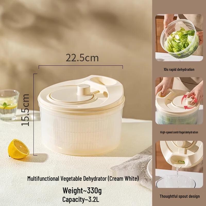 Manual Vegetable Salad Spinner