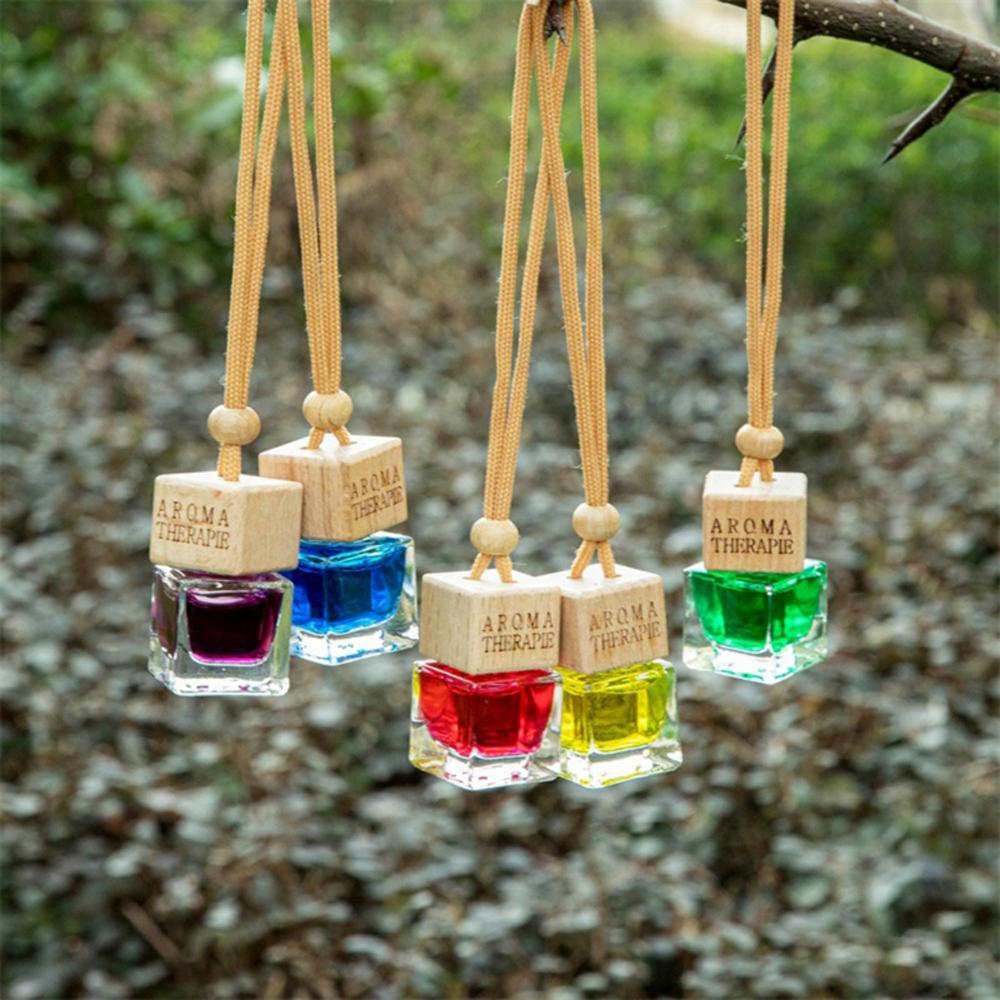 10Ml Car Fragrance Pendant Perfume Oil Diffuser Air Freshener, High-End Rearview Mirror Pendant for Mercedes-Benz Bmw Toyota