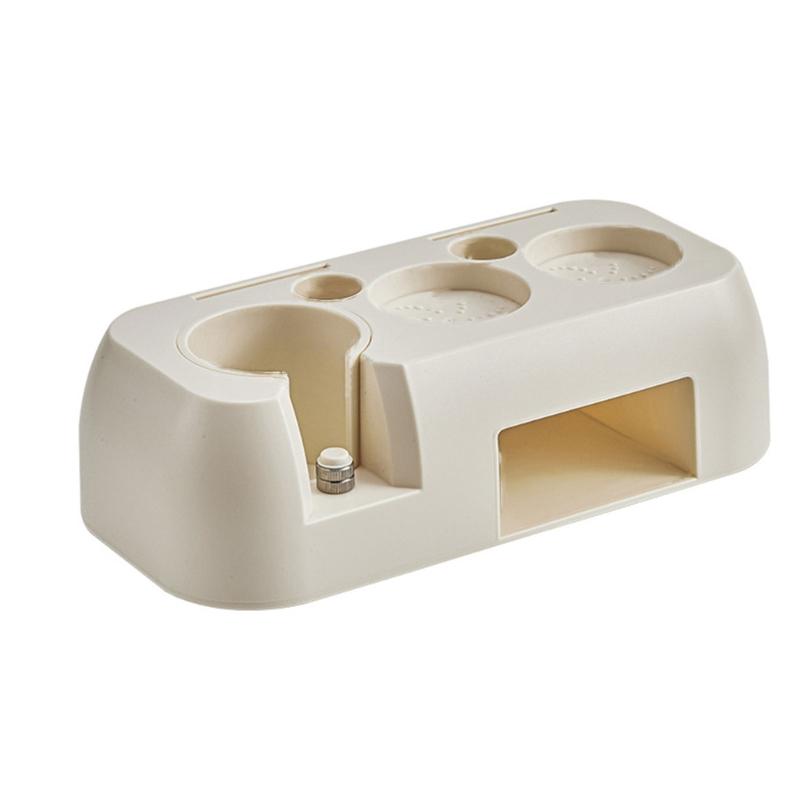 Coffee Tamper Holder Espresso Tamping Station Coffee Tools Rack Coffee Accessory Plastic Material Gift for Coffee Lover