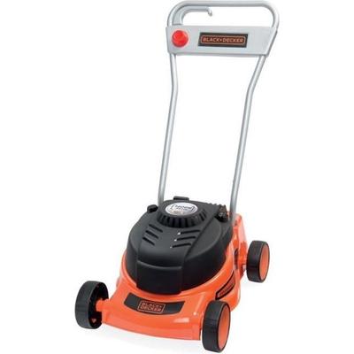 Smoby Negru și; Mașină de tuns iarba mecanică Decker