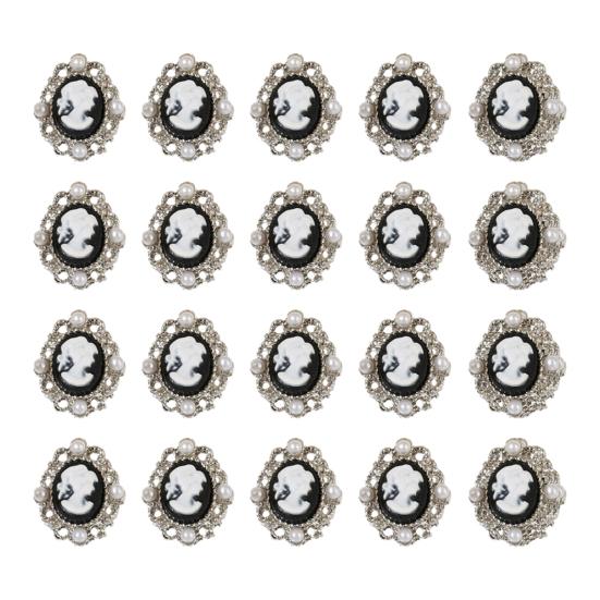 

20 шт. Украшения для ногтей Искусственный жемчуг Стразы 3D Подвески Сплав Ремесло DIY Украшения для ногтей Маникюрные аксессуары для маникюрного салона K