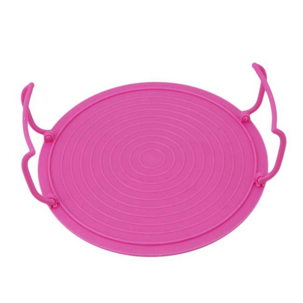 Kitchen with Handle Plastic Heating Microwave Stacker Lid Plate Stand Shelf Cooling Rack