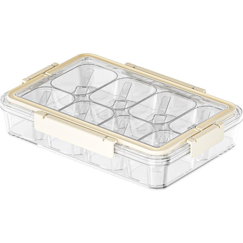 Food Storage Box With Sealed Lid For Kitchen Use Large Capacity Pet Material