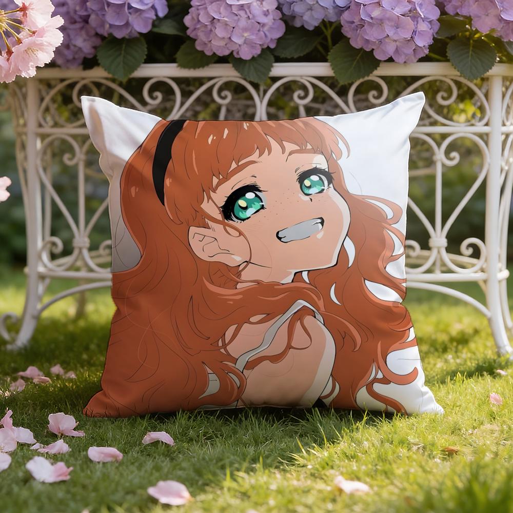 AnimeWonder Egg Priority Cushion Cover Home & Car Dual-Scene Pillow Cover: Reversible for Premium Comfort