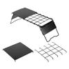 Mini Camping Table Adjustable Height Outdoor Retractable Mesh Mini Stove Stand Folding Table for Outdoor Camping Picnic