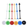 6PCS Brinquedo Infantil Plástico Rotativo Ponteiro de Seta Jogo de Tabuleiro Seta Spinner Seta Acessórios de Jogo