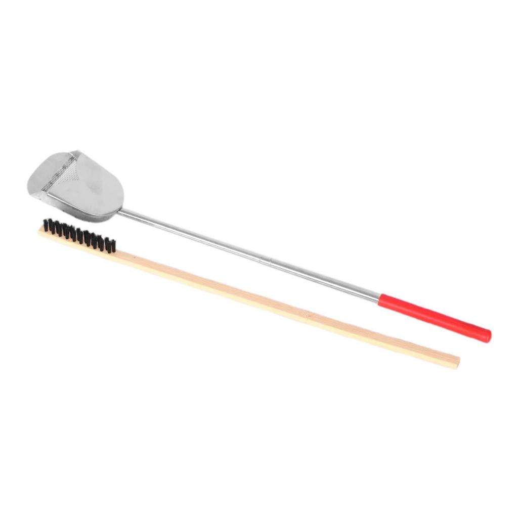 Bird Cage Tools Stainless Steel Remover and Brush Set Efficient Cleaner for Parrot Bird Cage