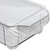 Clr Organizing Bin Large Capacity Transparent Food Grade Plastic Multifunction Portable   Pantry Storage Bin