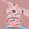 Multi-function Mummy Bag Print Nappy Backpack Fashion Baby Diaper Organizer  Baby