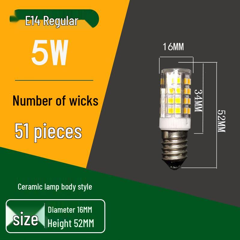High Brightness G9 LED Pin Bulb, Flicker-Free, Energy-Saving, 220V Ceramic Corn Design.