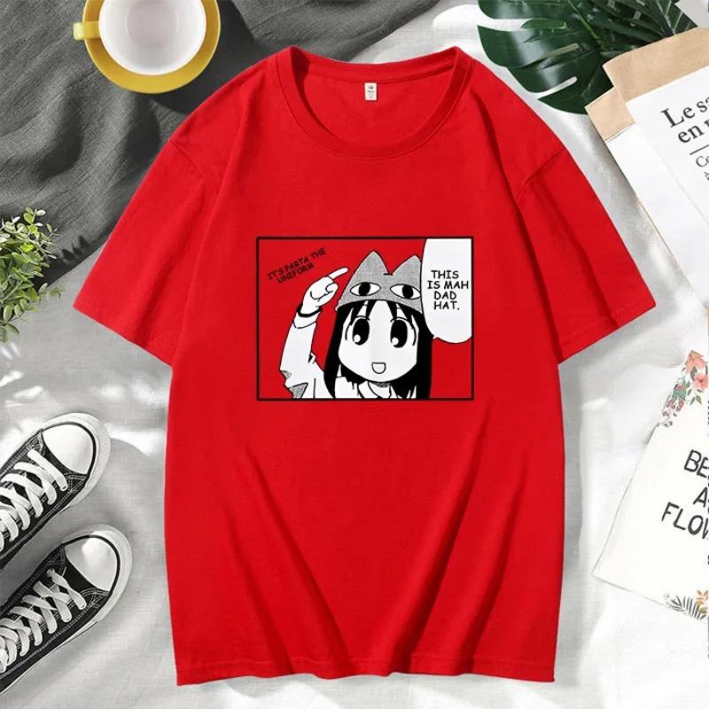 Hot Anime T Shirt THIS IS DAD HAT Chiyo Chan Men/women Funny 2024 Summer T-shirt Unisex Vintage Print Oversize Tops Cotton Tees