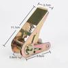 Tirante a cricchetto 2,5/4/5 cm tenditore per corda tesa tenditore per nastro per camion raggruppato con tenditore