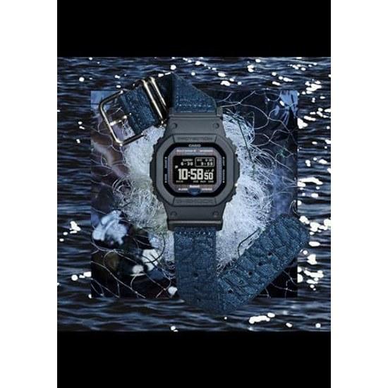 Casio wristwatch G-Shock domestic genuine product Bluetooth equipped radio solar environmentally friendly materials used GW-BX5600CBG-2JR mens navy