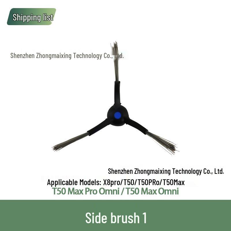 Ecovacs T50 PRO Robot Vacuum Cleaner Accessories: Filter, Mop Cloth, Side Brush, Dust Bag, Cleaning Solution